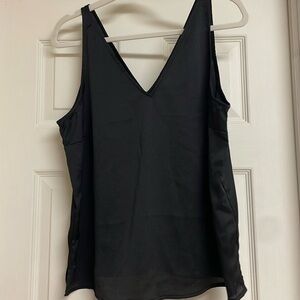 EUC Black Tank Top by Old Navy Size Large Ptp 20 1/2” Length 23”
